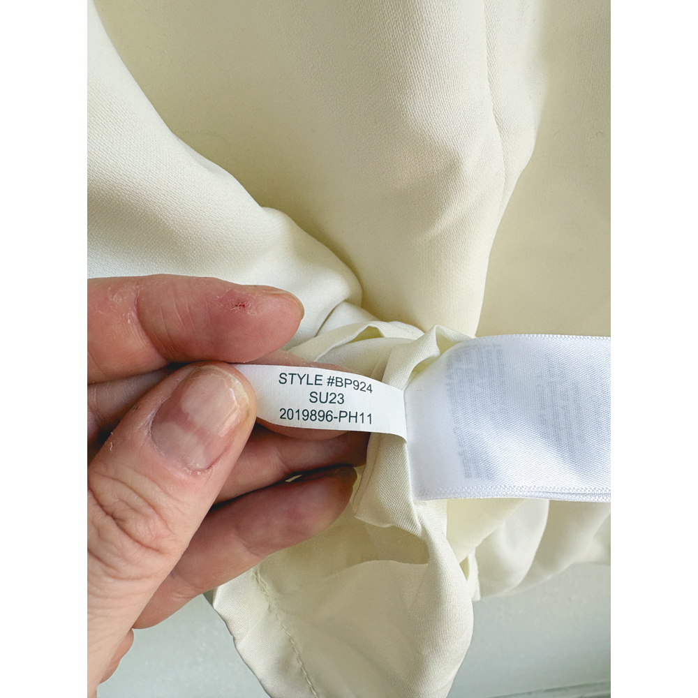 J.Crew Re-Imagined White Shift Dress Short Sleeve Size 4 - Picture 8 of 10